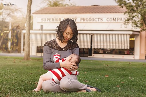 Photo exhibit at Adventist Family Birth Center in Hanford on February 2 Lemoore's Christina Christiansen and her baby are part of an exhibit of breastfeeding mothers at the Adventist Family Birth Center.